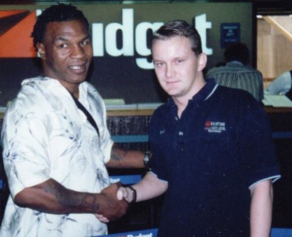 Dale Hausner and Mike Tyson